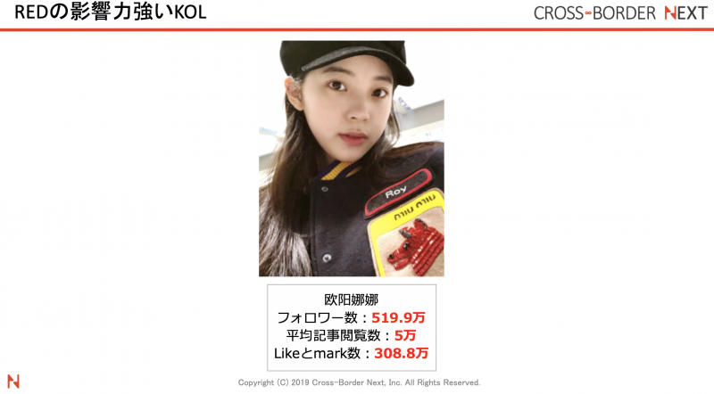 スクリーンショット 2019-05-25 08.29.34 | クロスボーダーネクスト株式会社 小紅書(RED)人気KOLインフルエンサー:欧阳娜娜(オーヤン・ナナ)
