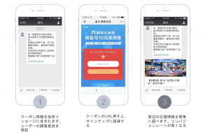 WeChat:小売店での公式アカウント事例