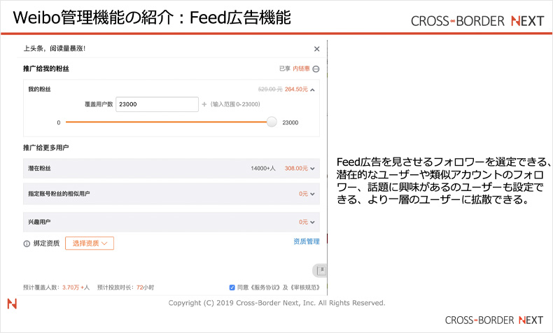 weibo19 | クロスボーダーネクスト株式会社